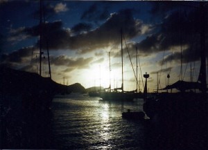 dusk anchorage